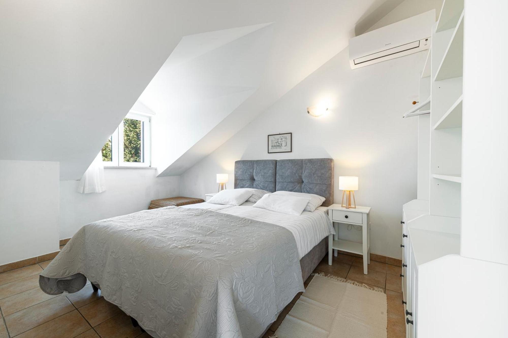 Apartment mit 2 Schlafzimmern, einem Balkon und Meerblick
